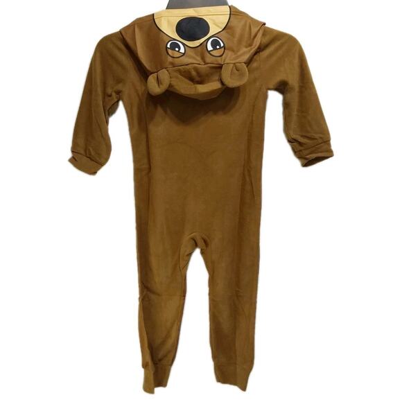 Briefly Stated Size 4 Hooded Bear Blanket Sleeper - Picture 3 of 6